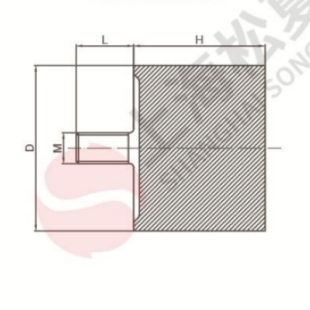 JNBE100100BE44型橡膠減振器